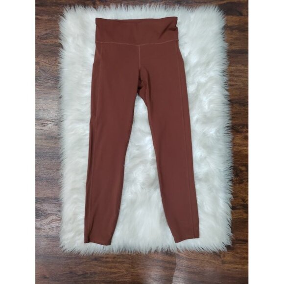 Vuori Pocket Stride Performance Leggings Inner pocket Back Zipper Leggings S - Picture 3 of 16